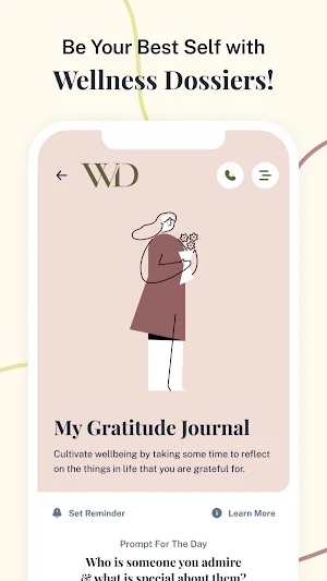 Wellness Dossier Screenshot 3