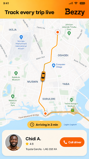 Bezzy Ride: Taxi & Delivery Screenshot 2
