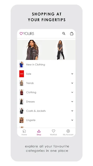 Yours Clothing Screenshot 2