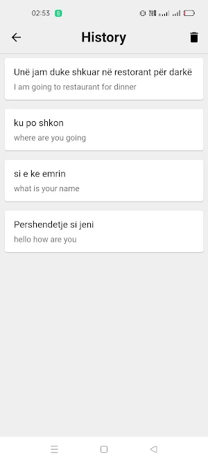 Albanian To English Translator Screenshot 2