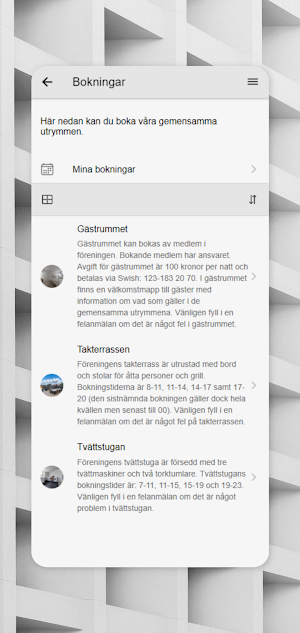 BRF Strandbjörket Screenshot 2