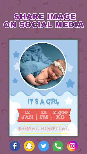 NewBorn Baby Photo Template Screenshot 2