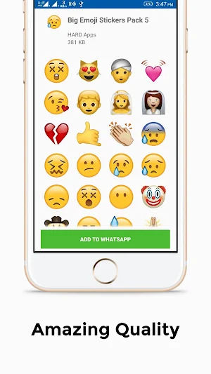 Big Emoji Stickers For Whatsapp Screenshot 3
