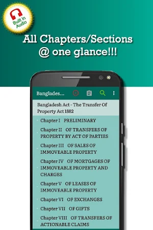 Transfer of Property Act 1882 (Bangladesh) Screenshot 0