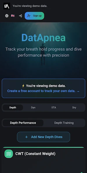 DatApnea Screenshot 0