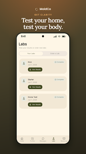MoldCo Patient Portal Screenshot 3