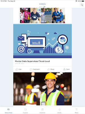 Menasha Corp Employee App Screenshot 1