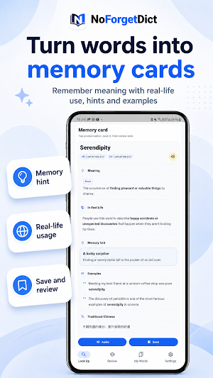 NoForgetDict - AI Dictionary Screenshot 1