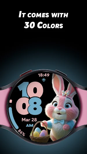 Easter Dial - Watch face Screenshot 2