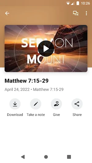 Blue Ridge Community Church Screenshot 2