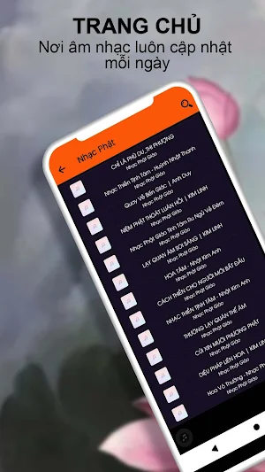 Nhạc Phật Giáo Tĩnh Tâm An Lạc Screenshot 0