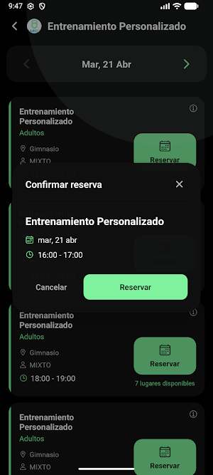 MariFit Screenshot 2
