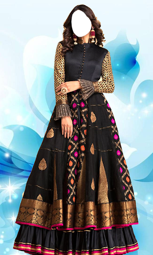 Girls Designer Frock Photo Editor Screenshot 2
