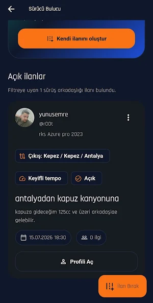 Motrevo:Grup Sürüşü & İntercom Screenshot 1