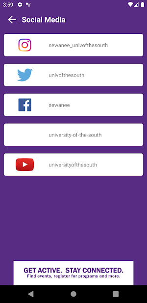 Sewanee FitWell Screenshot 2