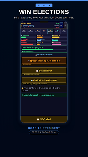 Road To President Screenshot 2