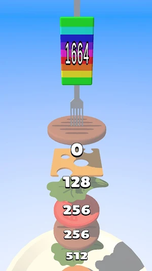 Fork Run 2048 Screenshot 3