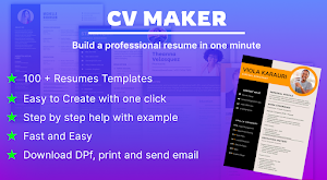 Resume Builder, PDF CV Maker Screenshot 0