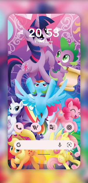 Cute Pony Wallpapers HD Screenshot 1
