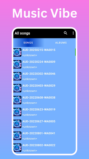 Music Vibe - Music Player Screenshot 0