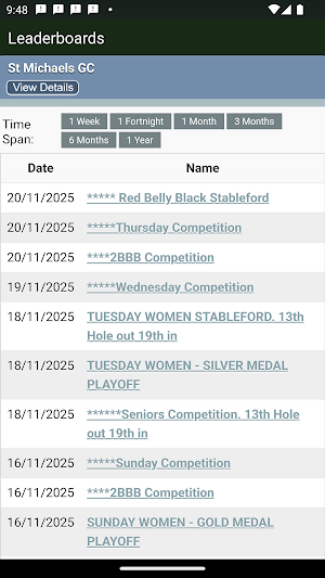 St. Michael's Golf Club Screenshot 3