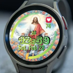 Love God - Animated Watch Face Screenshot 3
