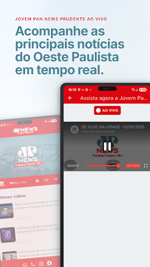 Jovem Pan News Prudente Screenshot 2