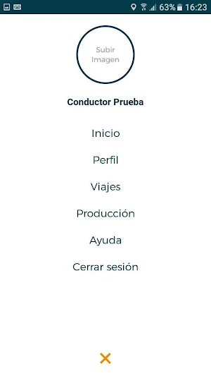 Transvip Conductores Screenshot 2