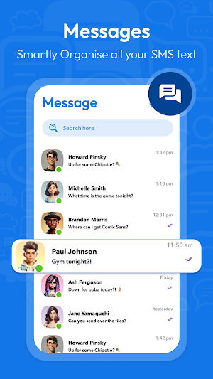 Messages Screenshot 2