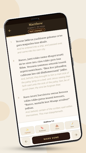 Oromo Bible Macaafa Qulqulluu Screenshot 2