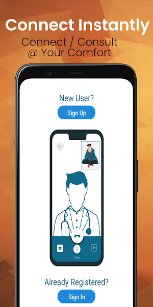 Doctor App - Contact Doctor - Tele-Doctor Screenshot 1