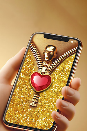 Gold Lock Screen Screenshot 3