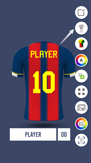 Football  Jersey designer : Kits Maker Screenshot 0