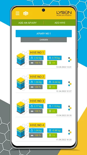 Mobile Apiary Screenshot 2
