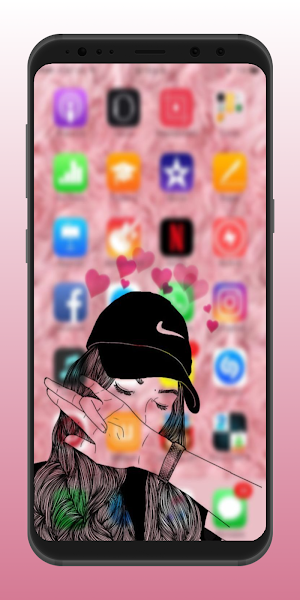 Girly Wallpapers HD Girls DP Screenshot 2