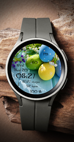 EY45 Easter Eggs Watchface Screenshot 0