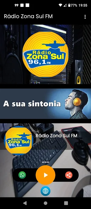 Rádio Zona Sul FM Screenshot 2