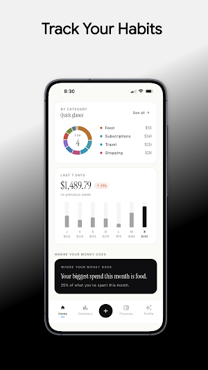 DaySpend - AI Expense Tracker Screenshot 1