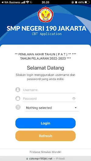 SMPN 190 JAKARTA Screenshot 1