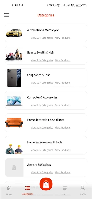 Estuaire Achats Screenshot 1
