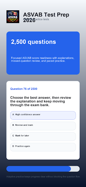 ASVAB 2026 Prep Pro Screenshot 3