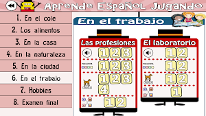 Learn Spanish by playing Screenshot 1