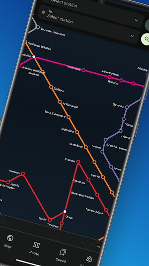 Istanbul Metro Map Offline Screenshot 1