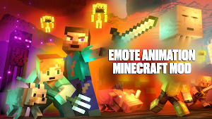 Emote Animation Minecraft Mod Screenshot 0