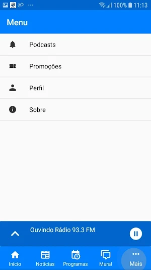 Radio 93 FM Rio do Sul Screenshot 2