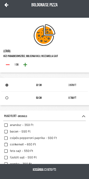 Nyírségi Pizzéria & Gyros Screenshot 2