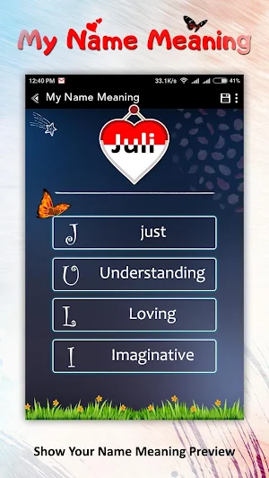 My Name Meaning Screenshot 1