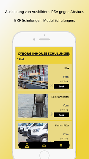 Cyborg Inhouse Schulungen Screenshot 1