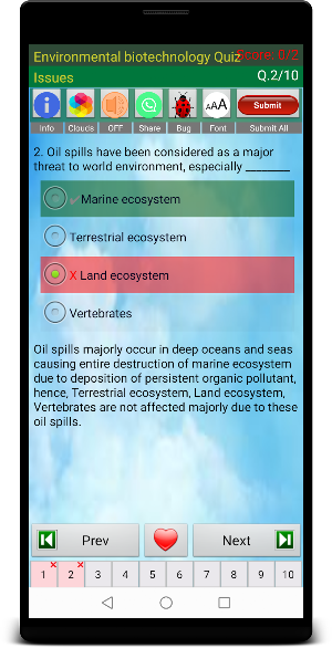 Environmental Biotechnology Quiz Screenshot 3