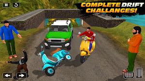 Indian Bike Game 3D Scooty Pro Screenshot 3
